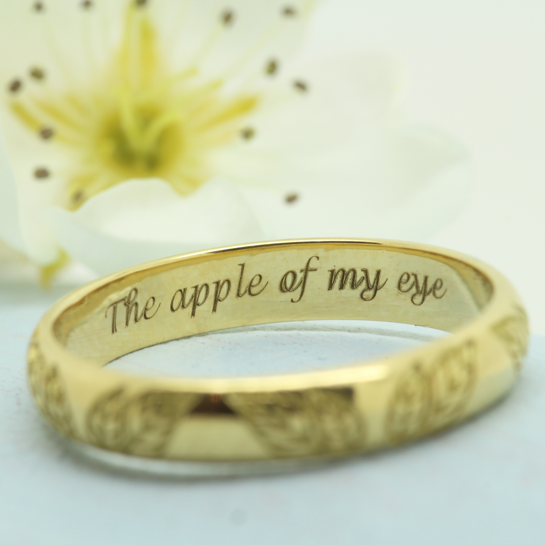 Josh band engraving brighter